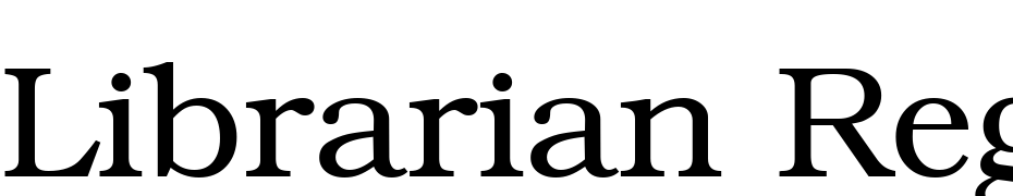 Librarian Regular Font Download Free