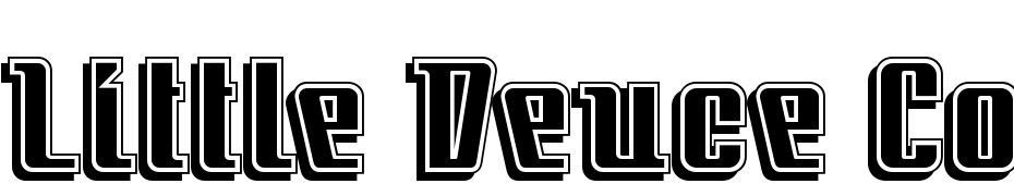 Little Deuce Coupe Font Download Free
