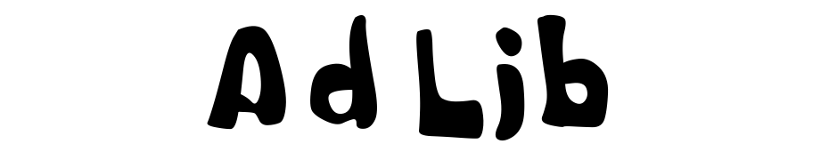 Ad Lib Yazı tipi ücretsiz indir
