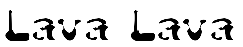 Lava Lava Font Download Free