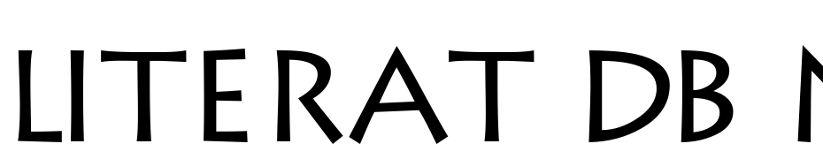 Literat DB Normal Font Download Free