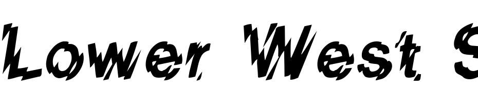 Lower West Side Regular Font Download Free