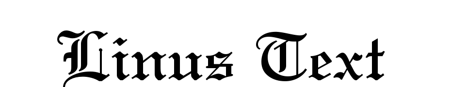 Linus Text Font Download Free