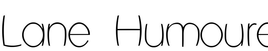 Lane Humouresque Font Download Free