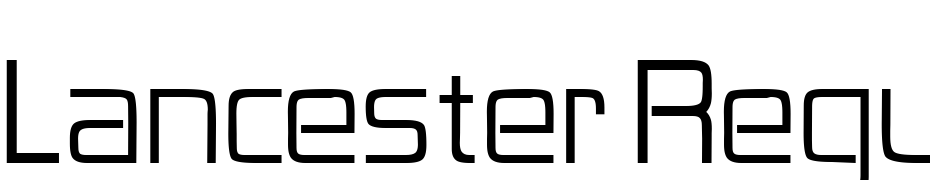 Lancester Regular DB Font Download Free