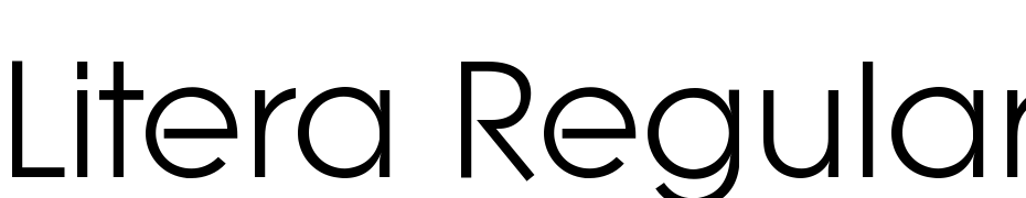 Litera Regular Font Download Free