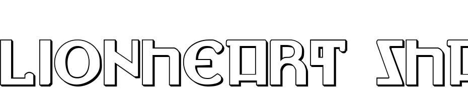 Lionheart Shadow Font Download Free