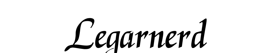 Legarnerd Font Download Free