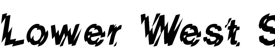 Lower West Side Font Download Free
