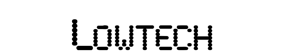 Lowtech Font Download Free