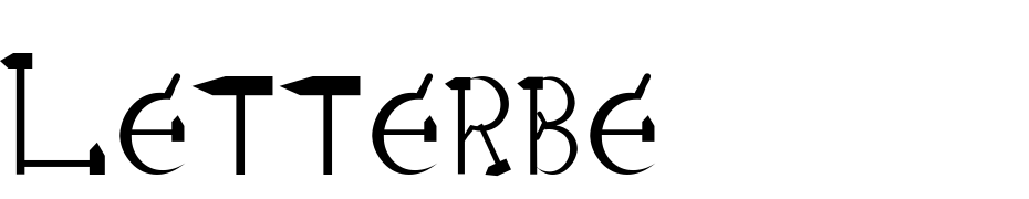 Letterbed Normal Font Download Free