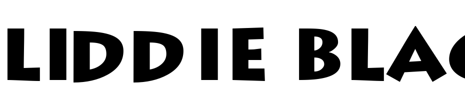 Liddie Black Font Download Free