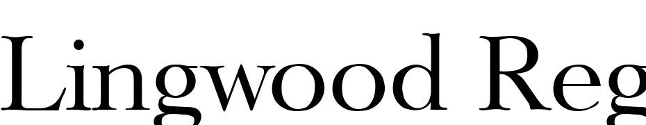 Lingwood Regular cкачати шрифт безкоштовно