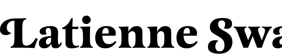 Latienne Swa T Bold Font Download Free