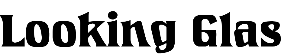 Looking Glass DB Font Download Free