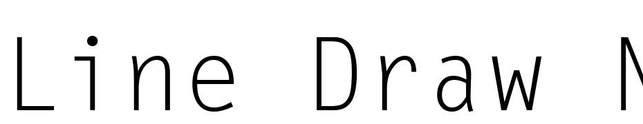 Line Draw Normal Font Download Free