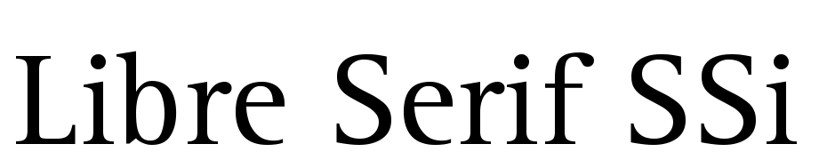 Libre Serif SSi Font Download Free