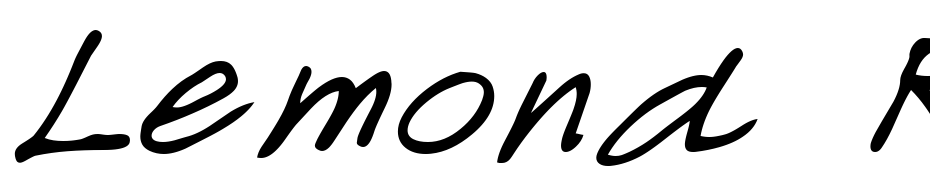 Lemond Regular Font Download Free