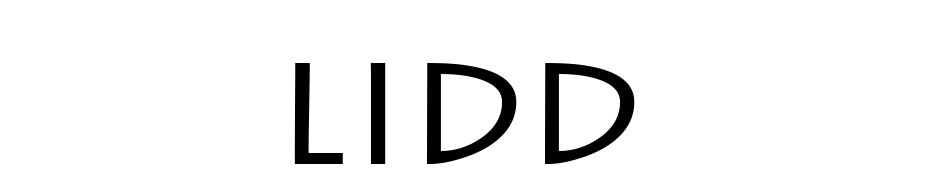 Lidd Font Download Free