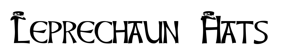Leprechaun Hats Font Download Free
