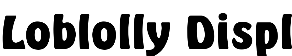 Loblolly Display SSi Font Download Free