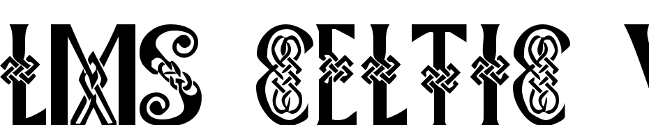 LMS Celtic Wedding Font Download Free
