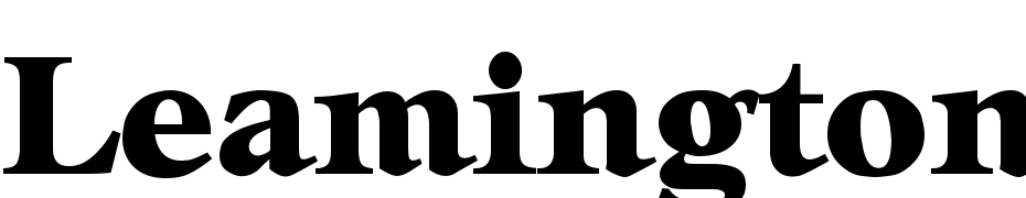Leamington H Bold Font Download Free