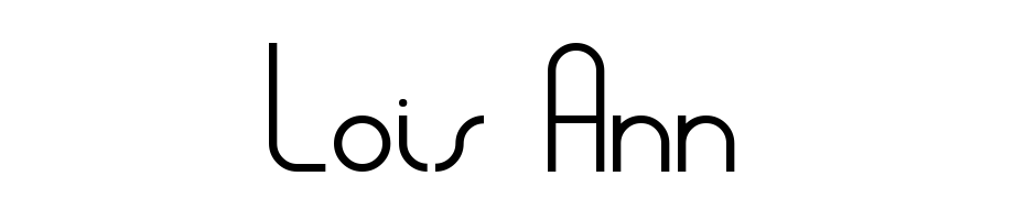 Lois Ann Font Download Free