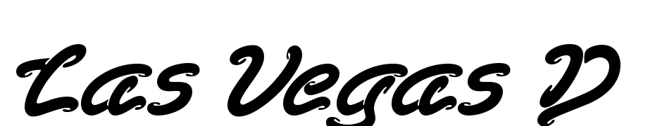 Las Vegas D Font Download Free