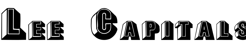 Lee Capitals Font Download Free