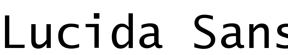 Lucida Sans Typewriter Regular Scarica Caratteri Gratis