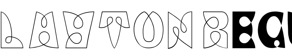 LAYTON Regular Font Download Free