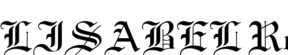 LISABEL Regular Font Download Free