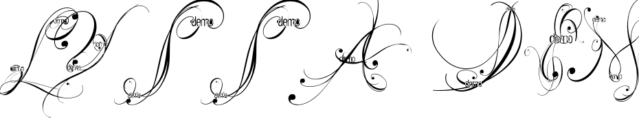 LYSSA DEMO VERSION Font Download Free
