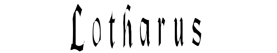 Lotharus Yazı tipi ücretsiz indir