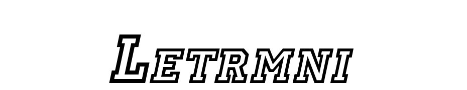 Letterman Italic Font Download Free