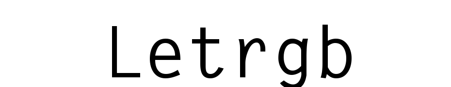 Letter Gothic Bold Font Download Free