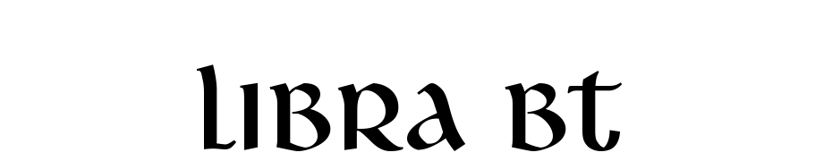 Libra BT Font Download Free