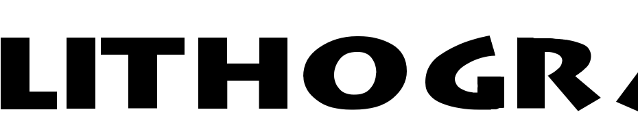 Lithograph Wd Font Download Free