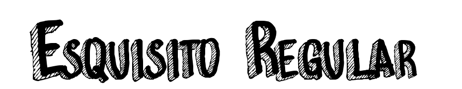 Esquisito Regular Font Download Free