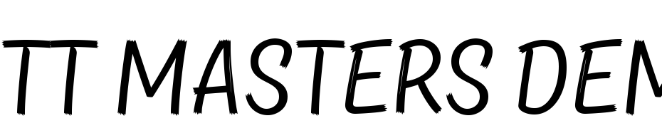 TT Masters DEMO Birds Regular Font Download Free