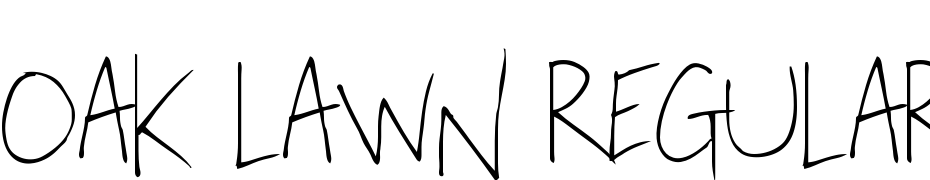 Oak Lawn Regular Font Download Free