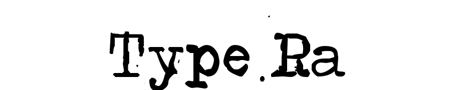Type Ra Font Download Free