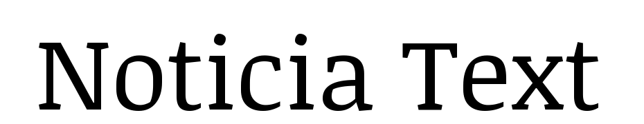 Noticia Text Font Download Free