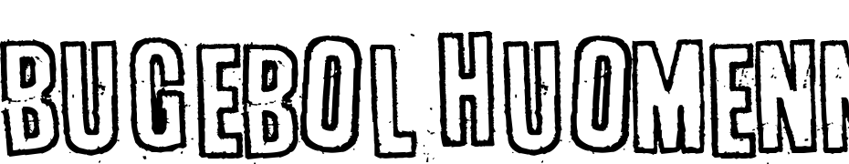 Bugebol Huomenna Font Download Free