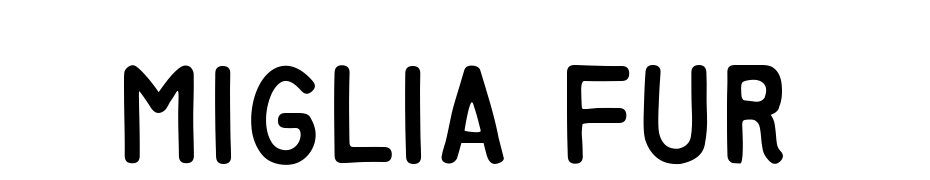 Miglia Fur Font Download Free