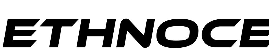 Ethnocentric Rg Italic Font Download Free