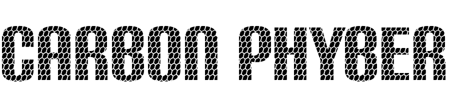 Carbon Phyber Regular Font Download Free