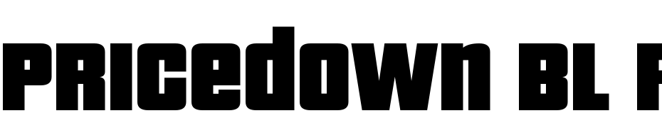Pricedown Bl Regular Font Download Free