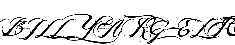 BILLY ARGEL FONT Font Download Free